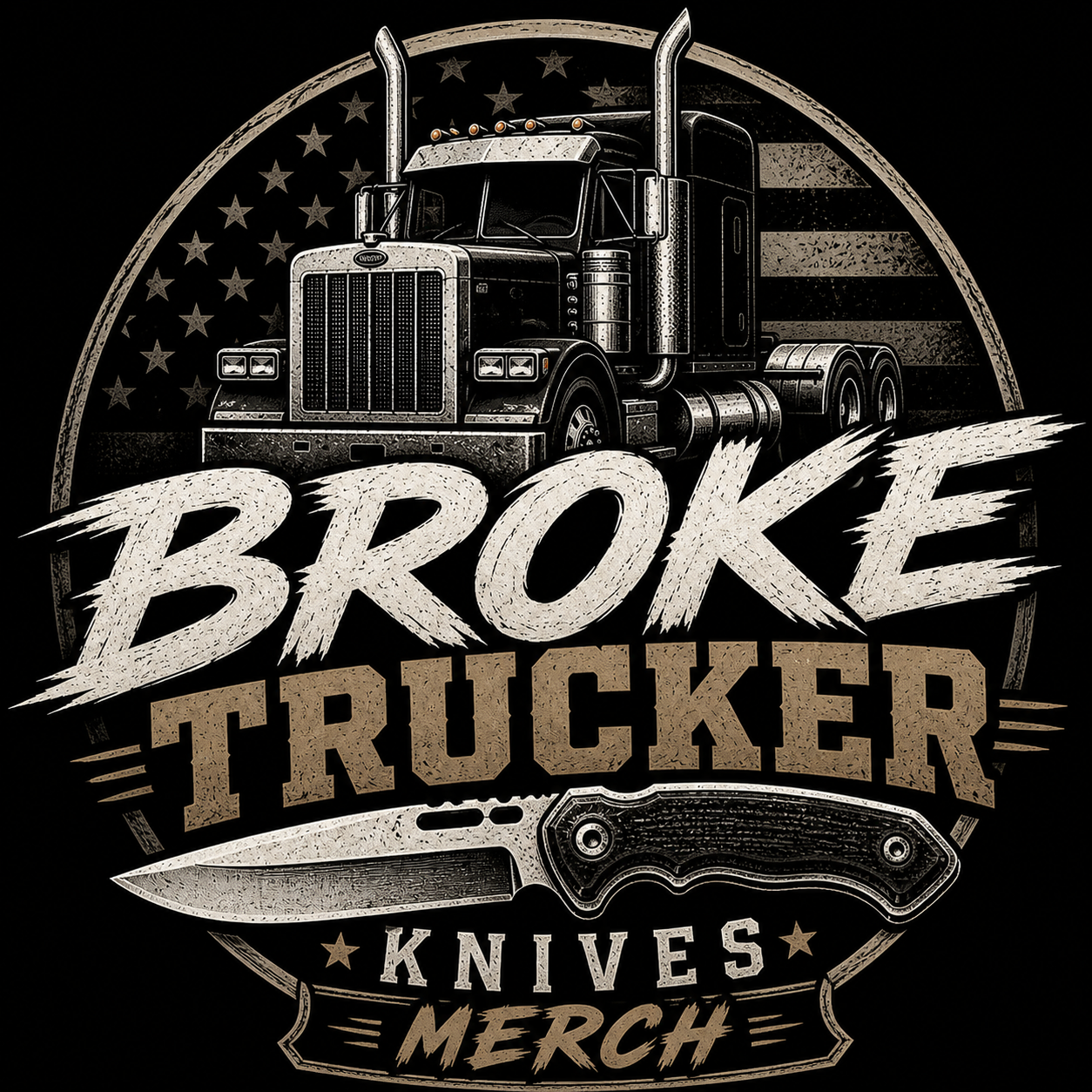 Broke Trucker Knives Merch