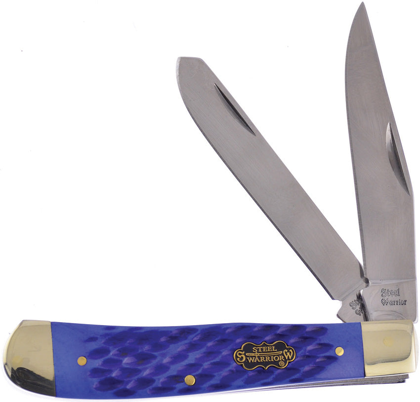 Steel Warrior Trapper Blue Pick Bone