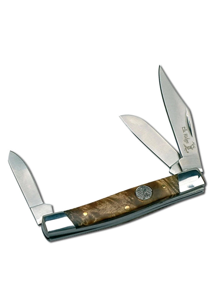 ELK RIDGE - FOLDING KNIFE - GENTLEMAN'S KNIFE - STOCKMAN