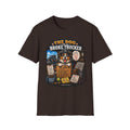 The Dog of a Broke Trucker T-Shirt — Funny Truck Driver Pet Tee