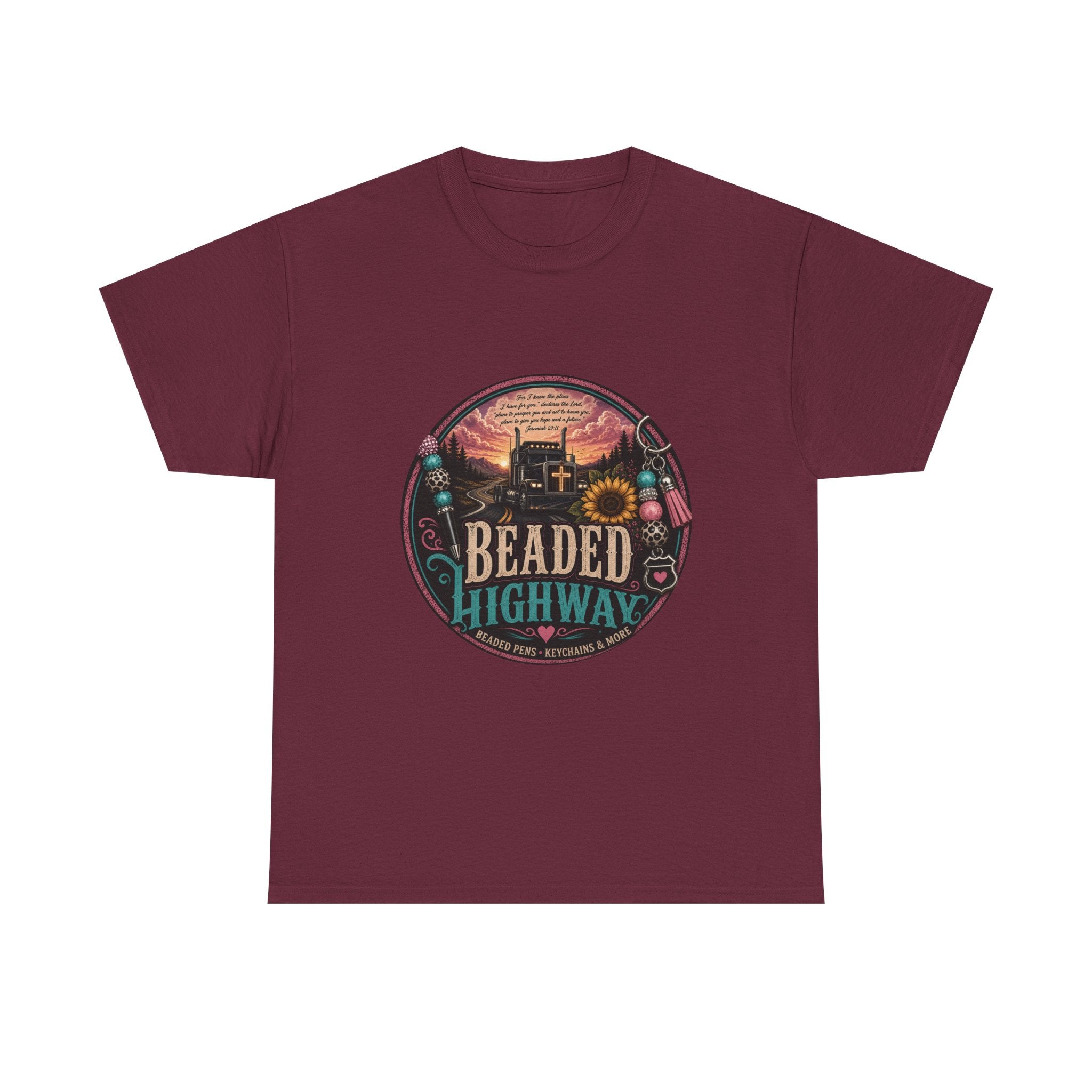 Beaded Highway Tshirt