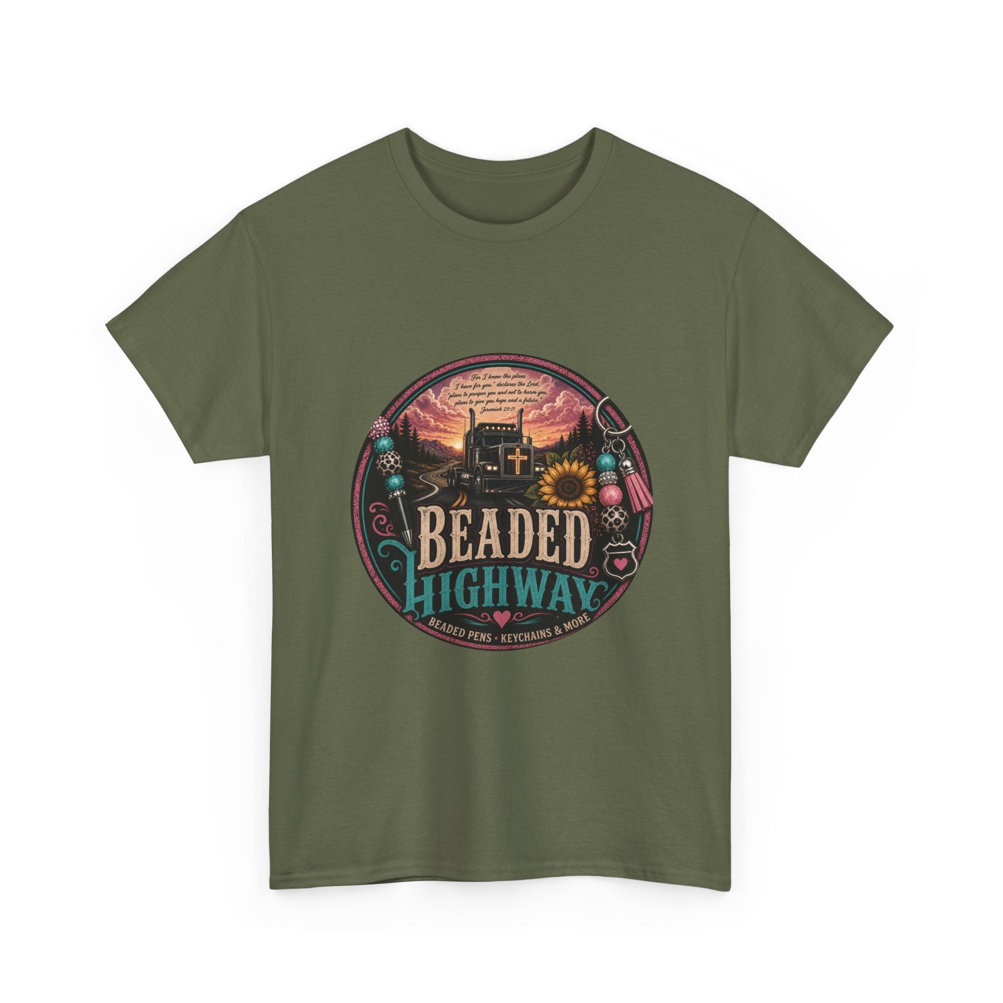 Beaded Highway Tshirt