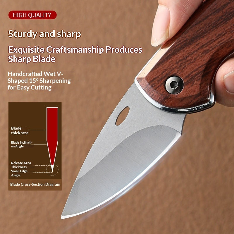 Mini Folding Stainless Steel Knife For Easy Package Opening