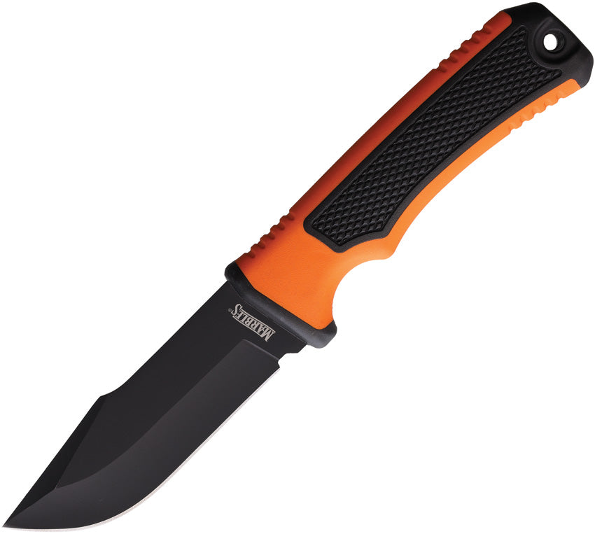 Marbles 692 Fixed Blade Knife with Orange Handles