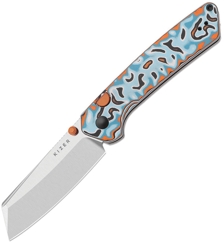 Kizer Madrac Vortex – Blue & Orange Micarta / 14C28N

KIV3693BSA2