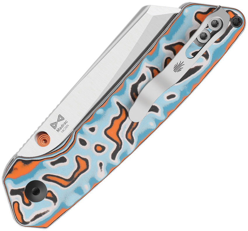 Kizer Madrac Vortex – Blue & Orange Micarta / 14C28N

KIV3693BSA2