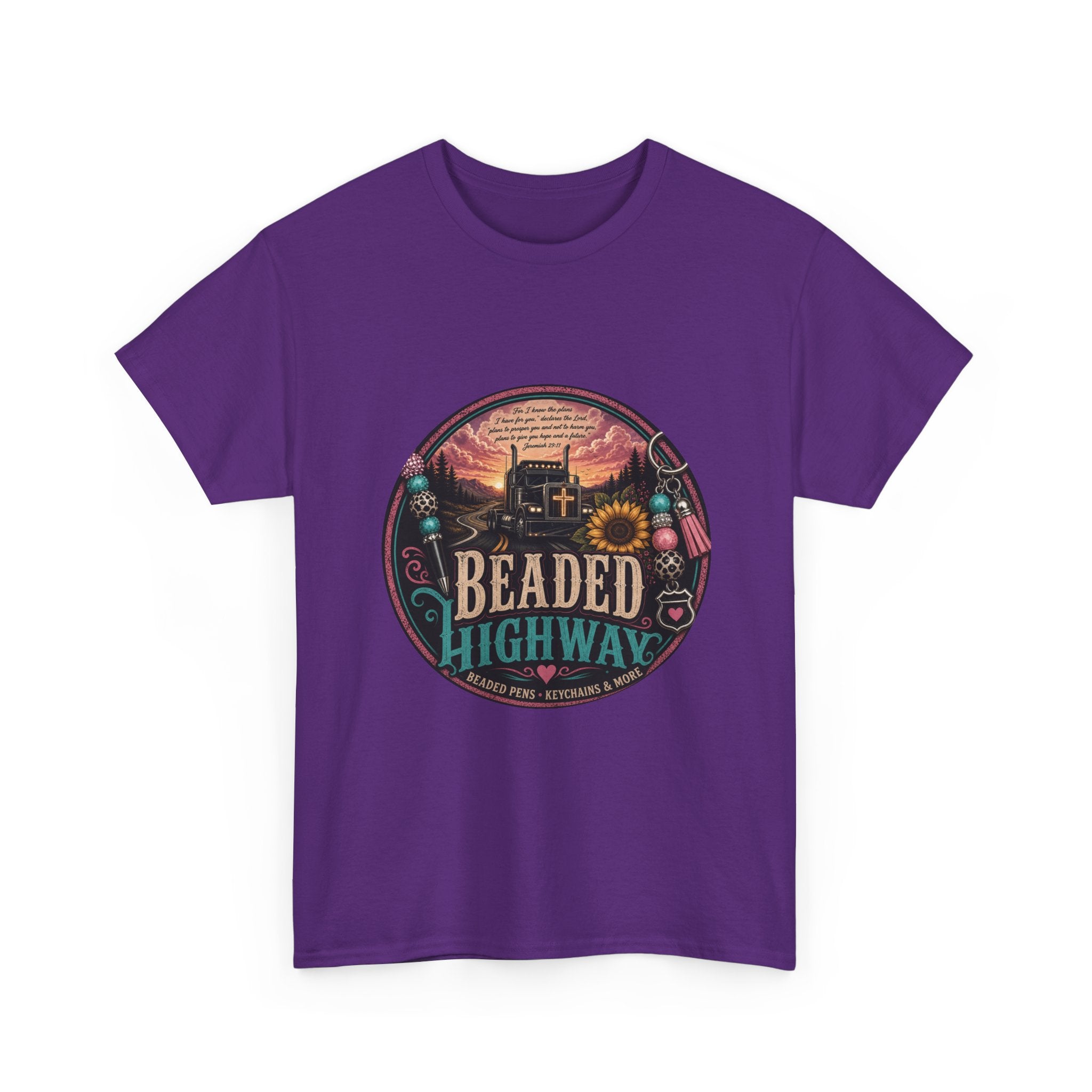 Beaded Highway Tshirt