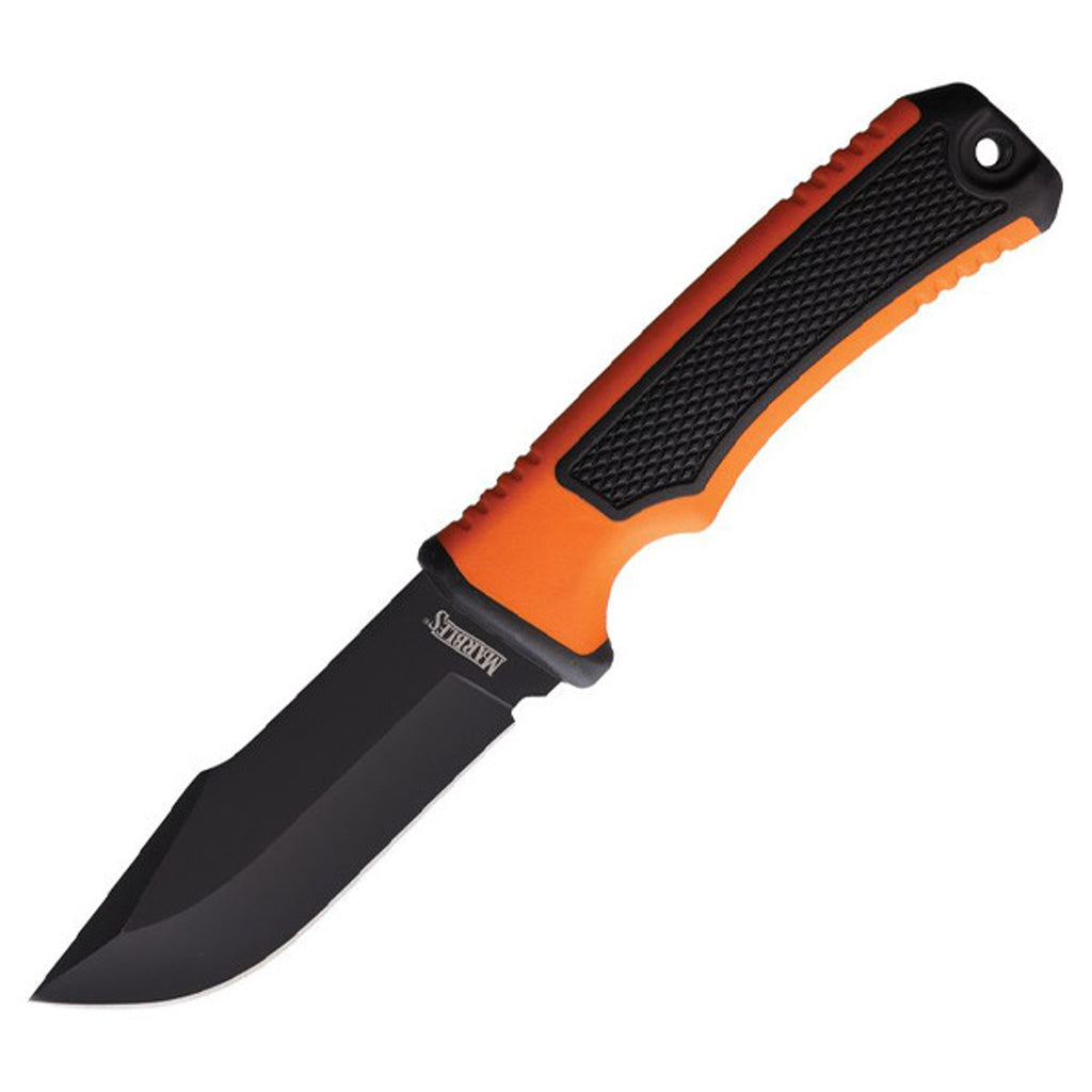 Marbles 692 Fixed Blade Knife with Orange Handles