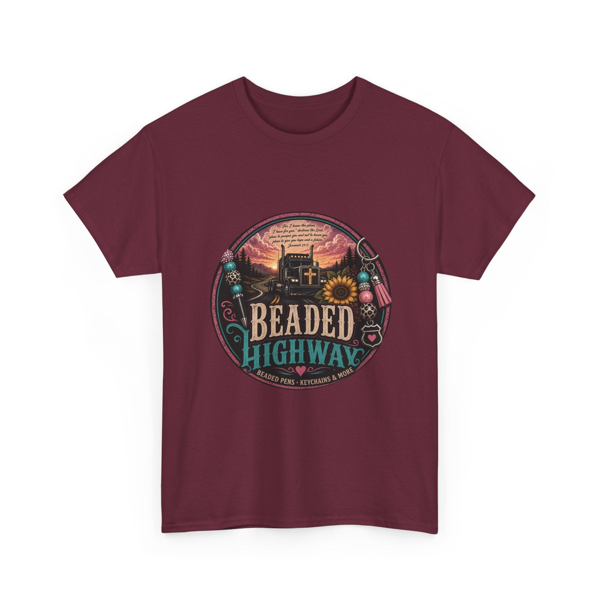 Beaded Highway Tshirt