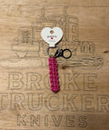 BH4 Beaded Highway Lanyard Keychain