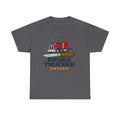 Broke Trucker Knives Truck Graphic Tee | Semi Truck Knife Logo T-Shirt