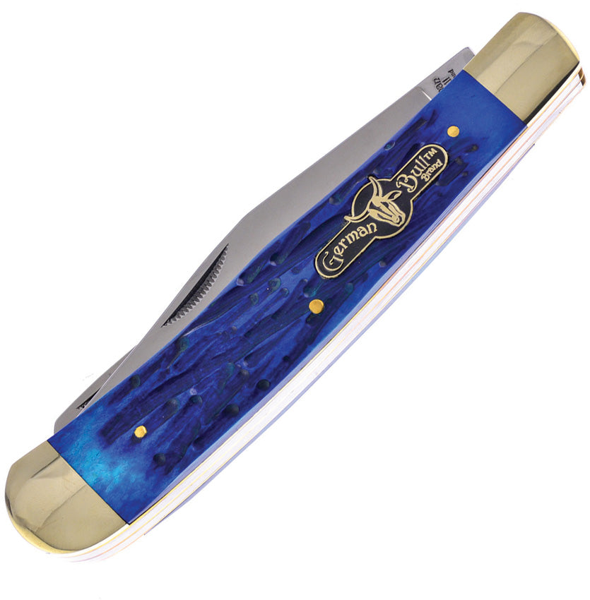 German Bull Large Blue Bone Trapper