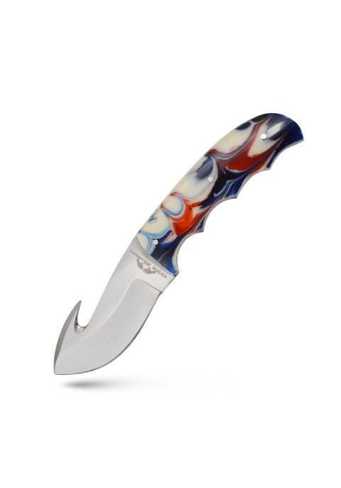 OLD RAM - HANDMADE FIXED BLADE GUT HOOK KNIFE - OR-8016BLP