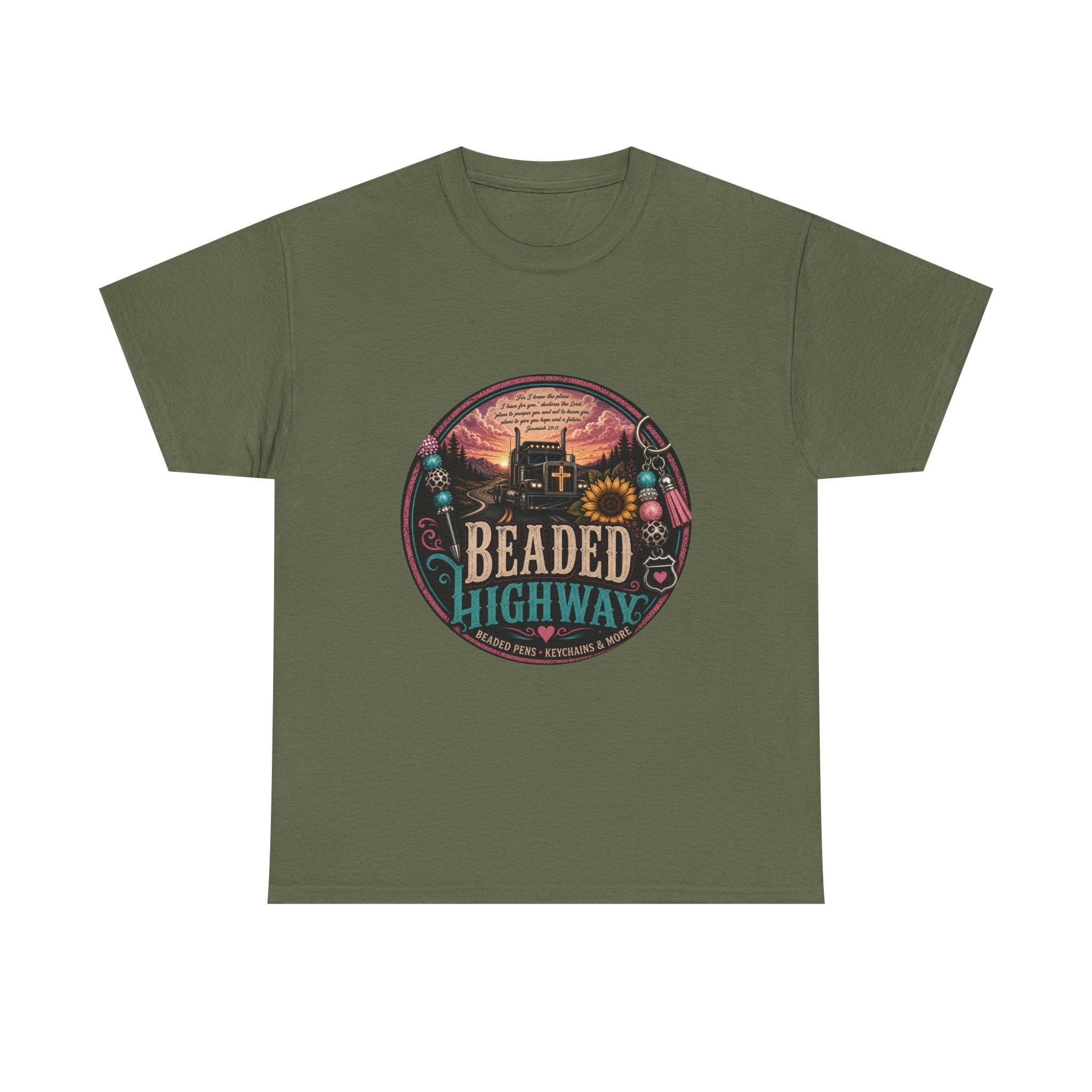 Beaded Highway Tshirt