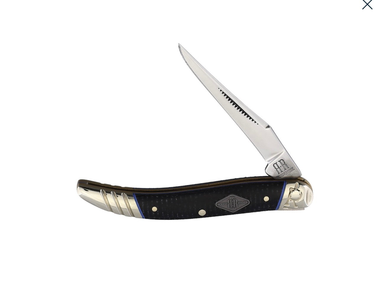 Rough Rider Black Micarta Toothpick