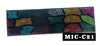 Customizable DD-DAM-563 Damascus Steel Knife Psychedelic Wave Micarta Handle Clip Point Straight Edge for Hunting EDC OEM ODM