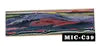Customizable DD-DAM-563 Damascus Steel Knife Psychedelic Wave Micarta Handle Clip Point Straight Edge for Hunting EDC OEM ODM