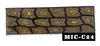 Customizable DD-DAM-563 Damascus Steel Knife Psychedelic Wave Micarta Handle Clip Point Straight Edge for Hunting EDC OEM ODM
