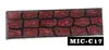 Customizable DD-DAM-563 Damascus Steel Knife Psychedelic Wave Micarta Handle Clip Point Straight Edge for Hunting EDC OEM ODM