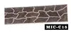 Customizable DD-DAM-563 Damascus Steel Knife Psychedelic Wave Micarta Handle Clip Point Straight Edge for Hunting EDC OEM ODM