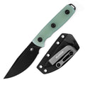 Klaken Z069 Apex ,14C28N Blade ， G10 Handle ，Jade/Black Fixed Blade