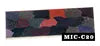 Customizable DD-DAM-563 Damascus Steel Knife Psychedelic Wave Micarta Handle Clip Point Straight Edge for Hunting EDC OEM ODM