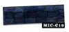Customizable DD-DAM-563 Damascus Steel Knife Psychedelic Wave Micarta Handle Clip Point Straight Edge for Hunting EDC OEM ODM