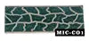 Customizable DD-DAM-563 Damascus Steel Knife Psychedelic Wave Micarta Handle Clip Point Straight Edge for Hunting EDC OEM ODM