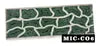 Customizable DD-DAM-563 Damascus Steel Knife Psychedelic Wave Micarta Handle Clip Point Straight Edge for Hunting EDC OEM ODM