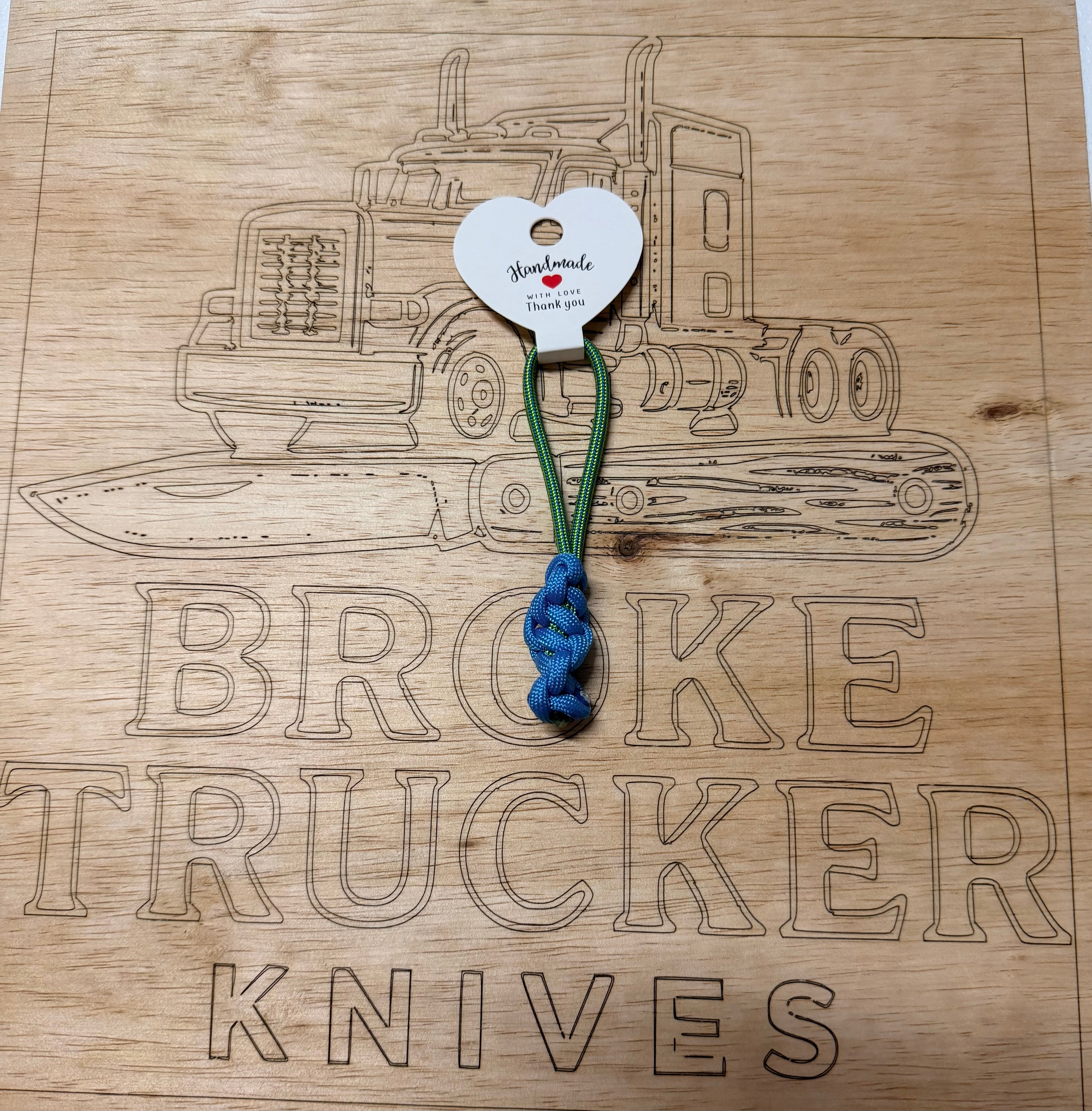 BH34 Beaded Highway Lanyard