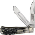 Marbles Black Stag Bone Jumbo Trapper
