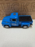 Blue Case Knife Display Truck