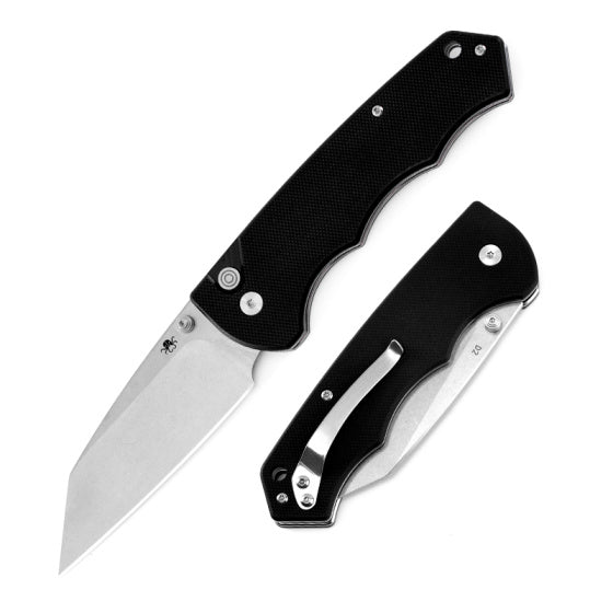 Klaken J314- Frontline ，D2 Blade, G10 Handle，Black