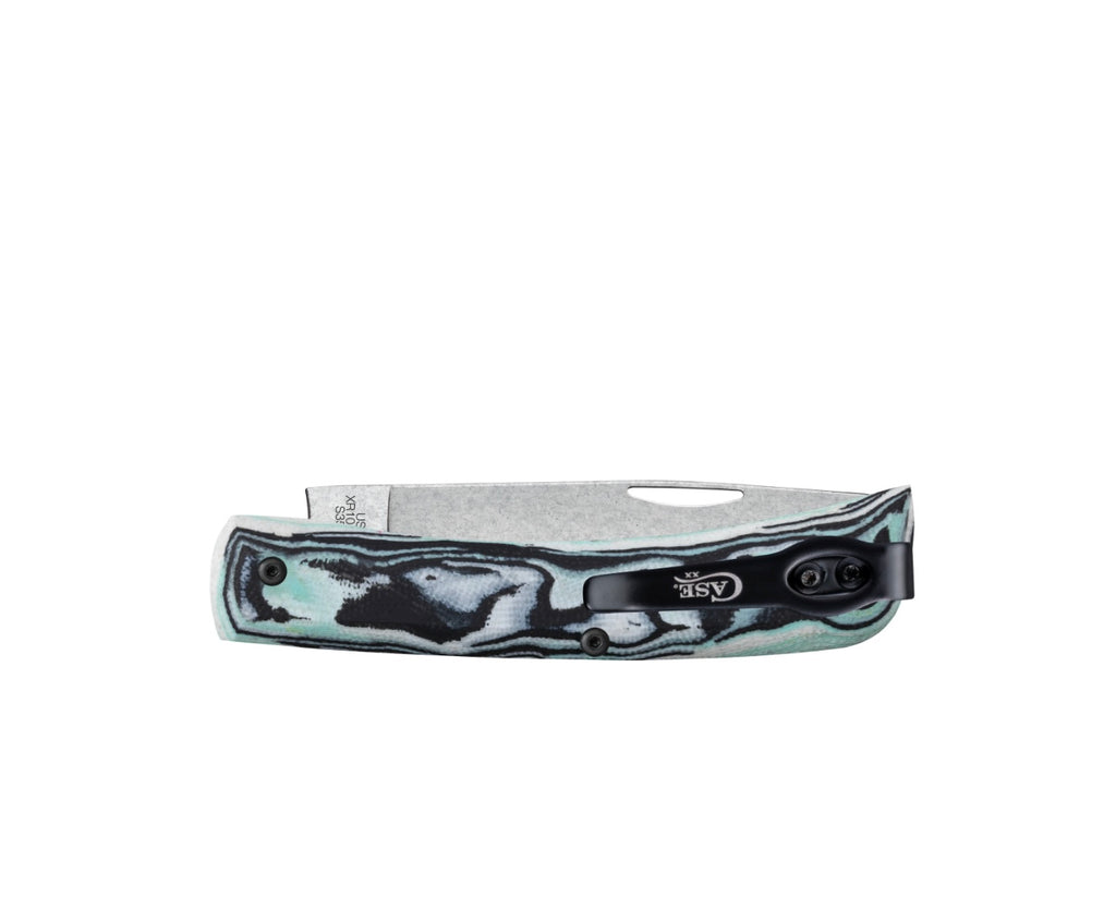 Case Seafoam Green Sod Buster Jr. w/ Clip (CA66384)