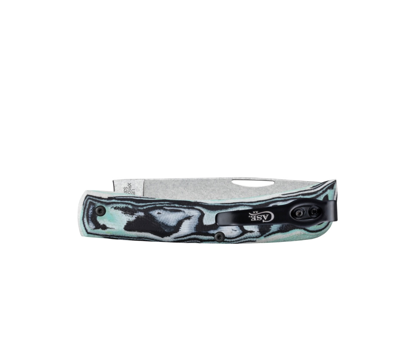 Case Seafoam Green Sod Buster Jr. w/ Clip (CA66384)