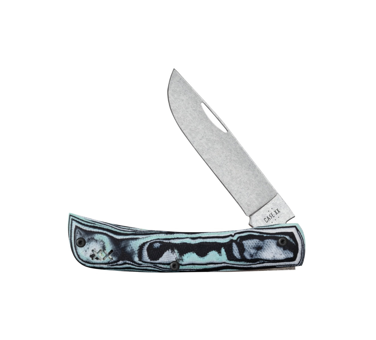 Case Seafoam Green Sod Buster Jr. w/ Clip (CA66384)