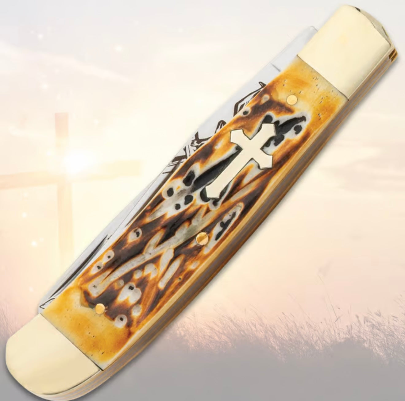 Burnt Amber Bone Salvation Trapper