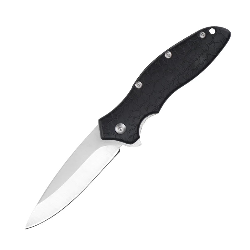 Nylon Fiber Handle EDC Camping Knife Manual Folding Knife 8cr13mov Blade