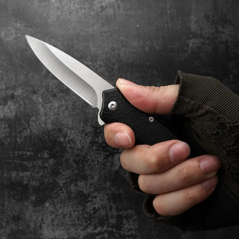 Nylon Fiber Handle EDC Camping Knife Manual Folding Knife 8cr13mov Blade