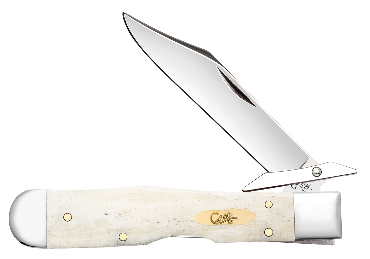 CASE CA11027 CHEETAH CUB — SMOOTH NATURAL BONE