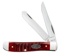 CA51541 – Case Cutlery Mini Trapper Gator Jig Old Red Bone