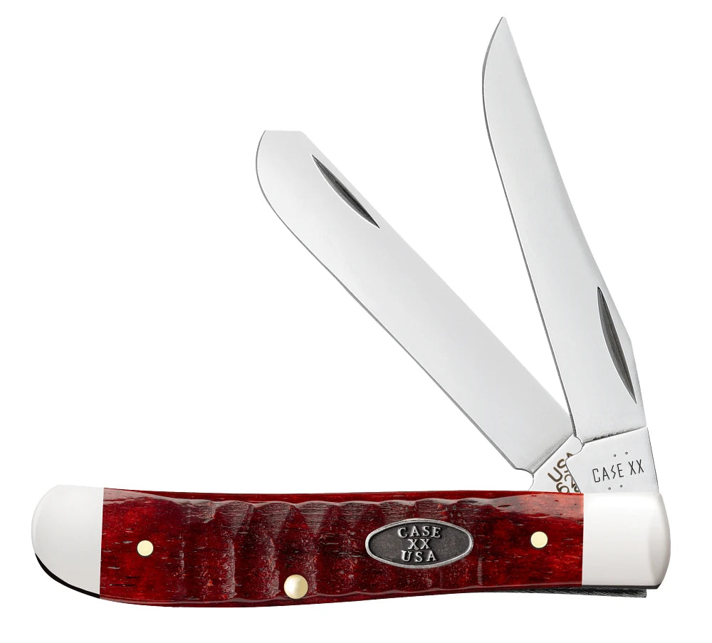 CA51541 – Case Cutlery Mini Trapper Gator Jig Old Red Bone