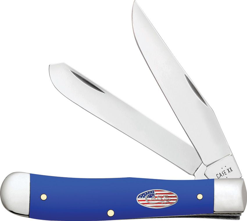 CA16400 – Case Cutlery Royal Blue Synthetic Trapper