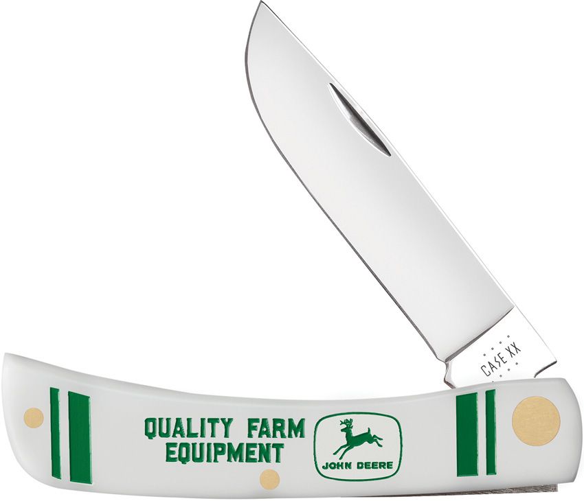 Case John Deere White Synthetic Sod Buster Jr.