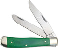 Frost Cutlery Green Smooth Bone Trapper