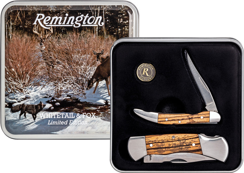 Remington Whitetail and Fox Collectors Set