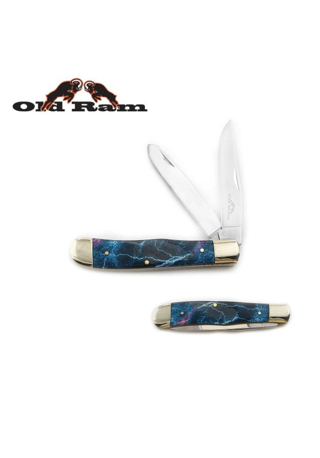Old Ram Blue Lightning Trapper