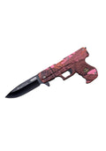 Snake Eye Pink Pistol Style Knife