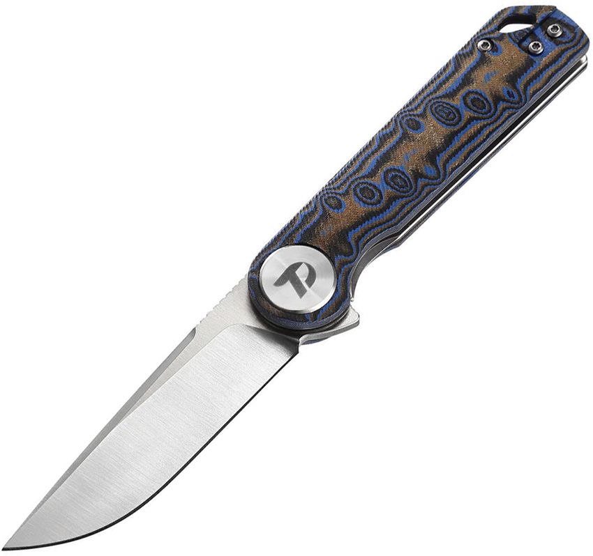 DreamTech Blue Ocean Micarta Linerlock