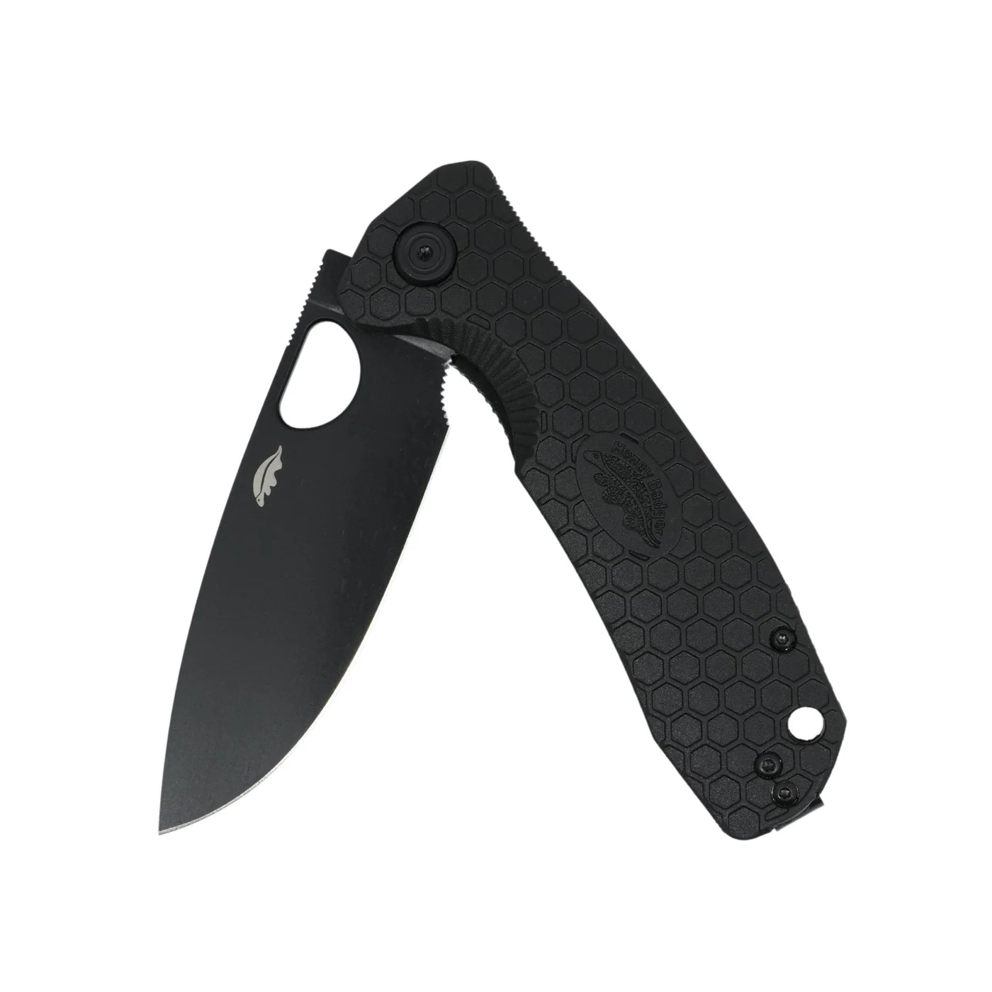 Honey Badger LARGE DROP POINT ( HB1224BB ) Black